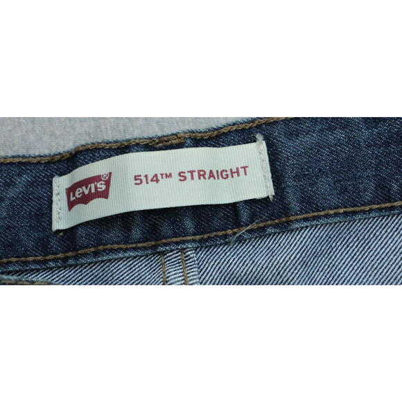 Levi's Jeans Womens 16R (28 x 30) Blue 514 Straight Leg Mid Rise Cotton Blend - Picture 3 of 8